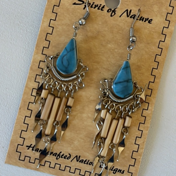 Spirit of Nature Handcrafted Earrings - Picture 3 of 3